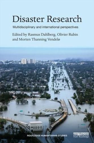 Cover image for Disaster Research: Multidisciplinary and International Perspectives