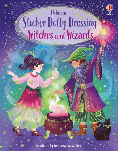 Cover image for Sticker Dolly Dressing Witches and Wizards