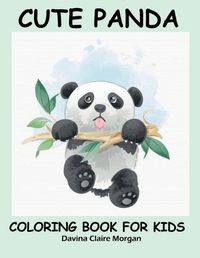 Cover image for Cute Panda Coloring Book for Kids