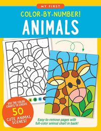 Cover image for Color-By-Number! Animals