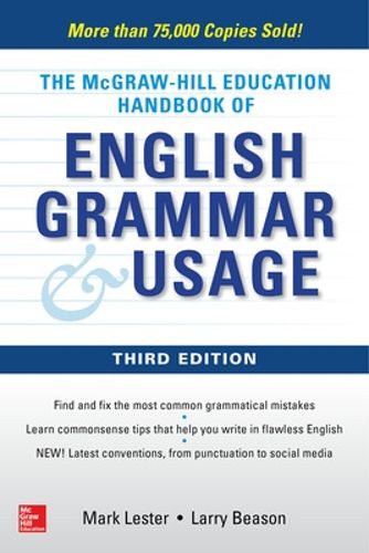 Cover image for McGraw-Hill Education Handbook of English Grammar & Usage