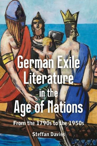 Cover image for German Exile Literature in the Age of Nations