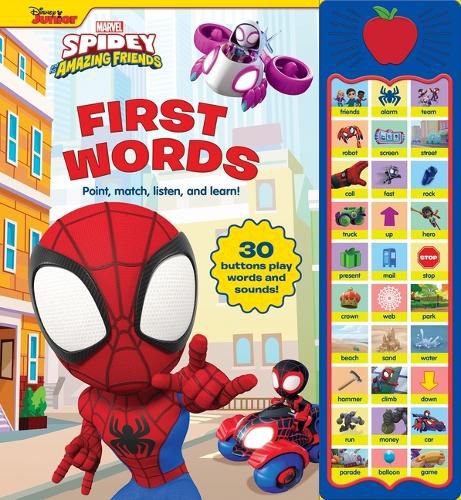 Cover image for Apple Spidey & His Amazing Friends First Words