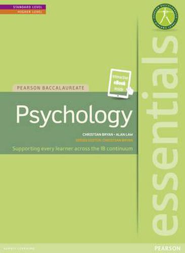 Pearson Baccalaureate Essentials: Psychology print and ebook bundle: Industrial Ecology