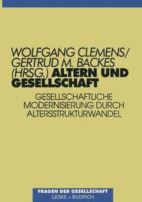 Cover image for Altern Und Gesellschaft