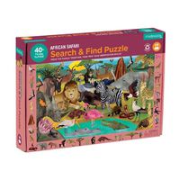 Cover image for African Safari Search & Find Puzzle