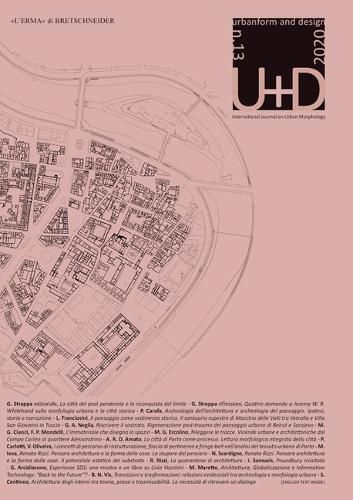 Cover image for U+d Urbanform and Design. N. 13, 2020: International Journal of Urban Morphology