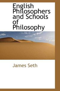 Cover image for English Philosophers and Schools of Philosophy