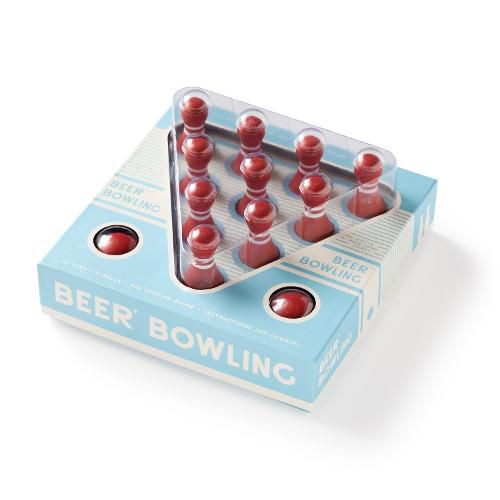 Cover image for Beer Bowling Drinking Game Set