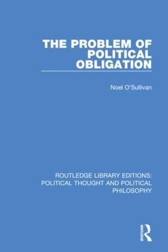 Cover image for The Problem of Political Obligation