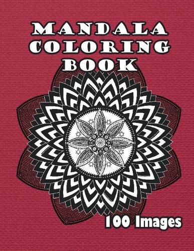 Cover image for Mandala Coloring Book: 100 Images