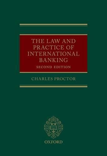 Cover image for The Law and Practice of International Banking