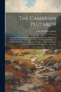 Cover image for The Cambrian Plutarch