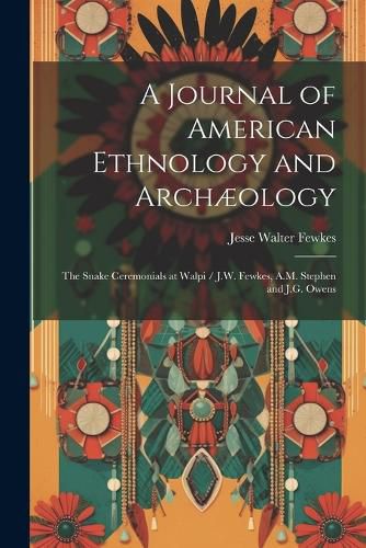 A Journal of American Ethnology and Archaeology