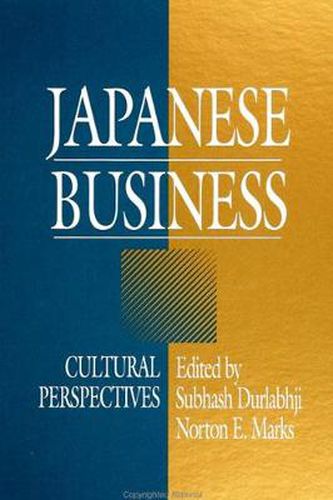 Cover image for Japanese Business: Cultural Perspectives