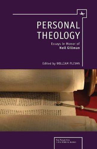 Cover image for Personal Theology: Essays in Honor of Neil Gillman