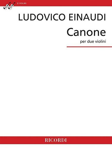 Cover image for Canone per due violini