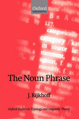 Cover image for The Noun Phrase