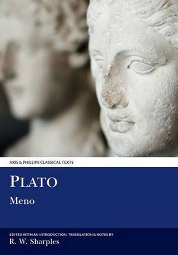 Cover image for Plato: Meno