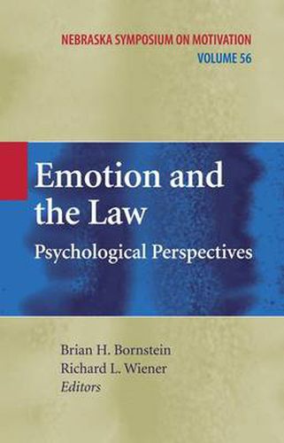 Cover image for Emotion and the Law: Psychological Perspectives