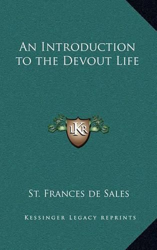 Cover image for An Introduction to the Devout Life