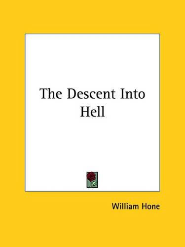 Cover image for The Descent Into Hell