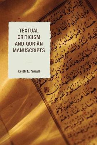 Cover image for Textual Criticism and Qur'an Manuscripts