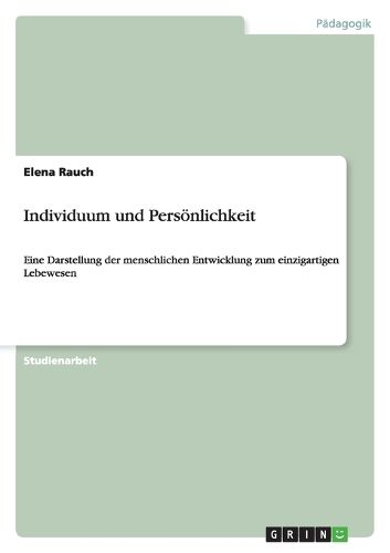 Cover image for Individuum und Persoenlichkeit