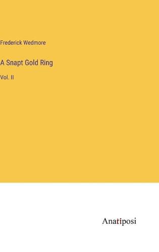 Cover image for A Snapt Gold Ring