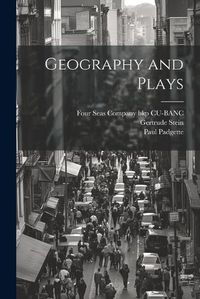 Cover image for Geography and Plays