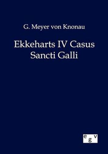 Cover image for Ekkeharts IV Casus Sancti Galli