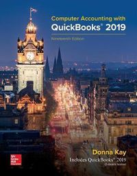 Cover image for MP LL Computer Accounting with QuickBooks 2019