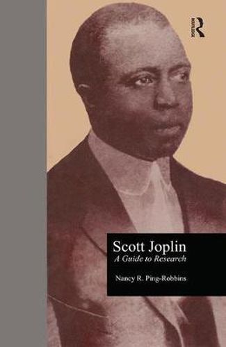 Cover image for Scott Joplin: A Guide to Research