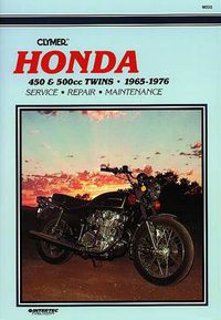 Cover image for Honda 450 & 500cc Twins 65-77