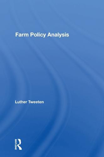 Cover image for Farm Policy Analysis