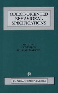 Cover image for Object-Oriented Behavioral Specifications