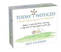 Cover image for Today I Noticed 2025 Day-to-Day Calendar