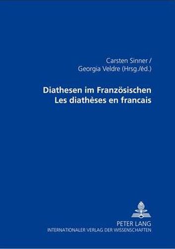 Cover image for Diathesen Im Franzoesischen Les Diatheses En Francais