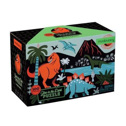 Dinosaurs Glow-In-The-Dark Puzzle