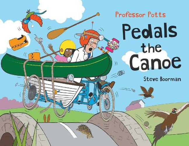 Cover image for Professor Potts Pedals the Canoe