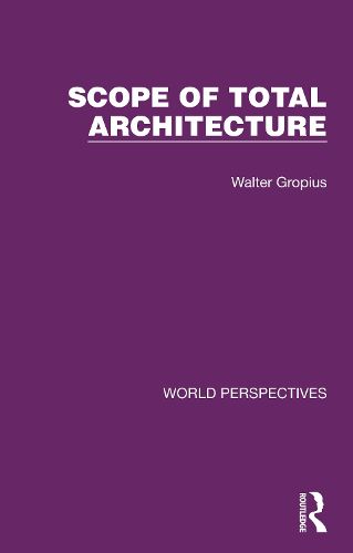 Cover image for Scope of Total Architecture