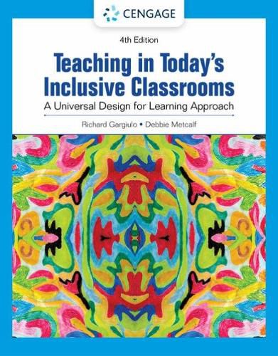 Cover image for Teaching in Today's Inclusive Classrooms: A Universal Design for Learning Approach