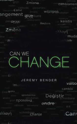 Cover image for Can We Change