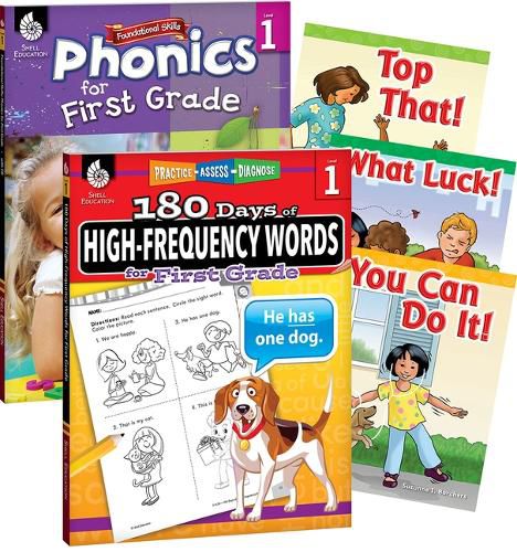 Learn-At-Home: Phonics Practice Reading Grade 1 Bundle: 5-Book Set