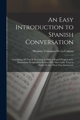 Cover image for An Easy Introduction to Spanish Conversation