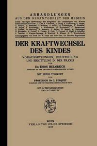 Cover image for Der Kraftwechsel Des Kindes: Voraussetzungen, Beurteilung Und Ermittlung in Der Praxis