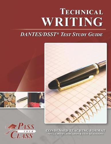 Cover image for Technical Writing DANTES/DSST Test Study Guide