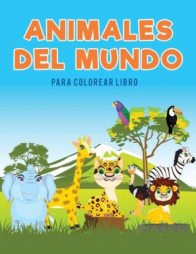 Animales del mundo para colorear Libro