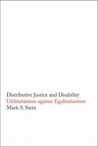 Cover image for Distributive Justice and Disability: Utilitarianism against Egalitarianism