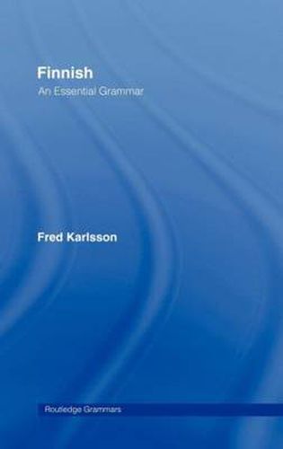 Cover image for Finnish: An Essential Grammar